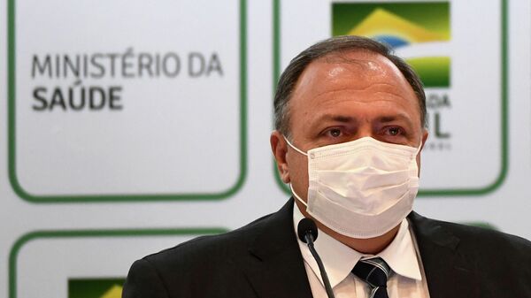 Eduardo Pazuello, exministro de Salud de Brasil - Sputnik Mundo