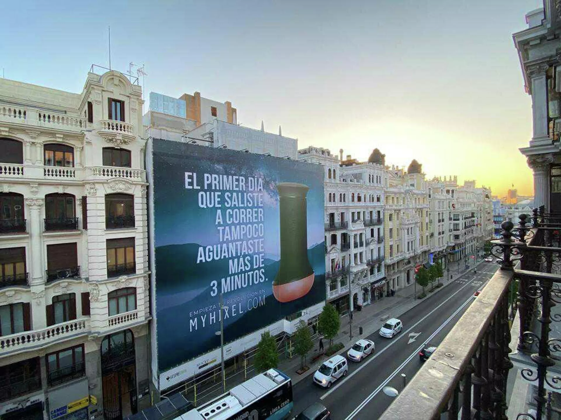 Campaña en Gran Vía de Madrid de visibilización Campaña en Gran Vía de Madrid de visibilización - Sputnik Mundo, 1920, 14.05.2021