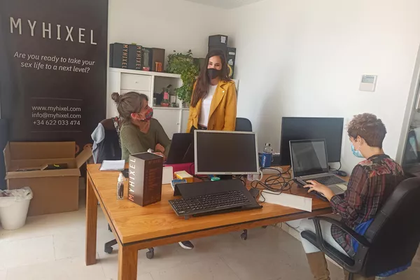 Oficinas de MyHixel Oficinas de MyHixel - Sputnik Mundo