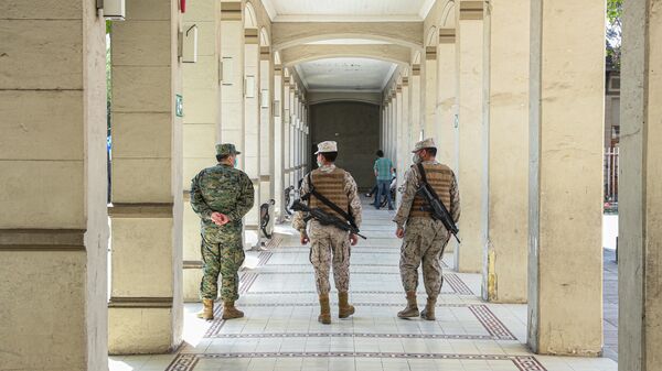 Militares chilenos - Sputnik Mundo