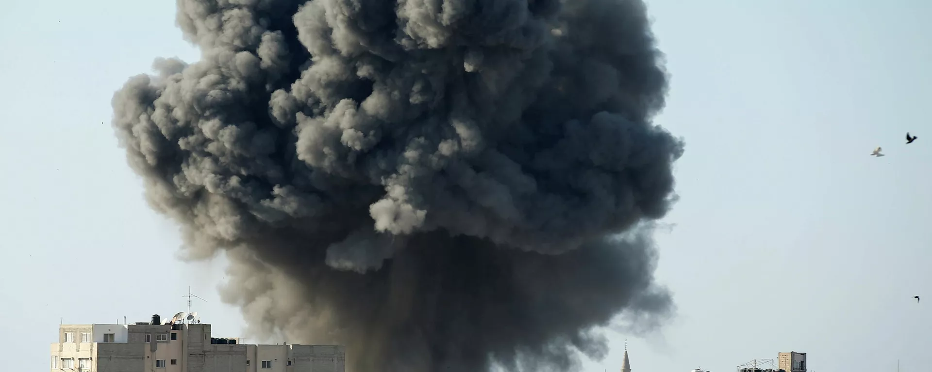 Explosión en la Franja de Gaza Explosión en la Franja de Gaza - Sputnik Mundo, 1920, 14.05.2021