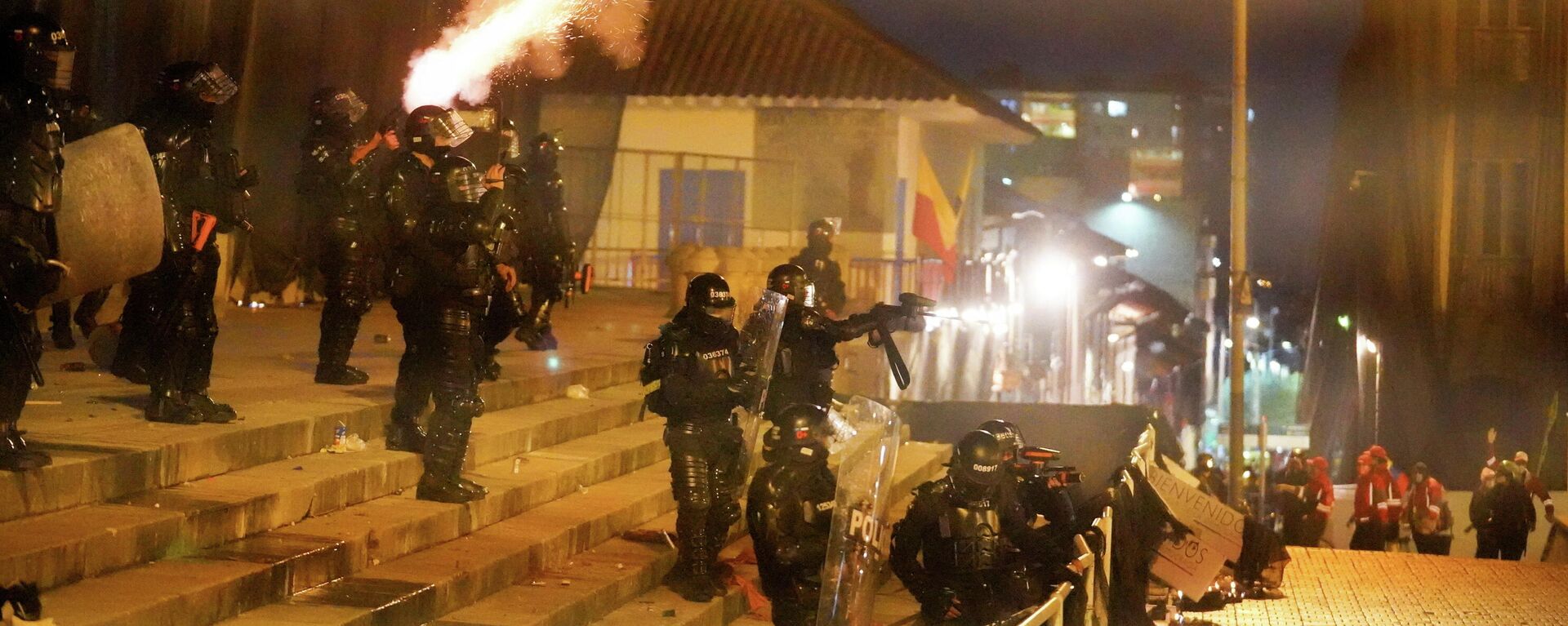 Protestas en Bogotá, Colombia - Sputnik Mundo, 1920, 18.05.2021