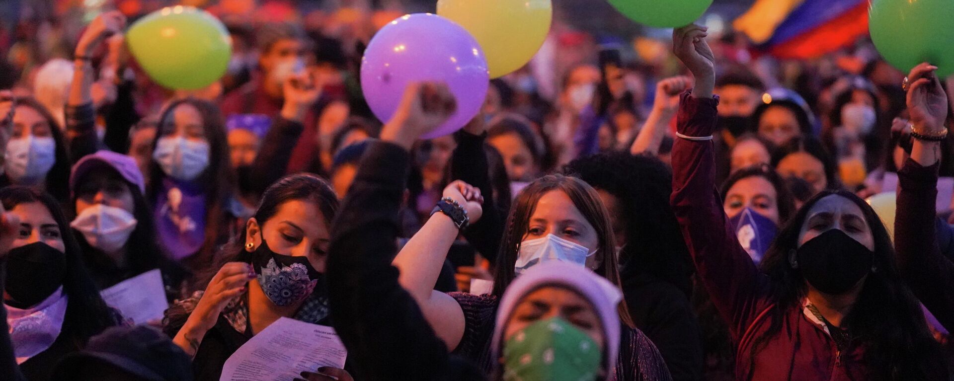 Protestas en Bogotá, Colombia - Sputnik Mundo, 1920, 15.05.2021