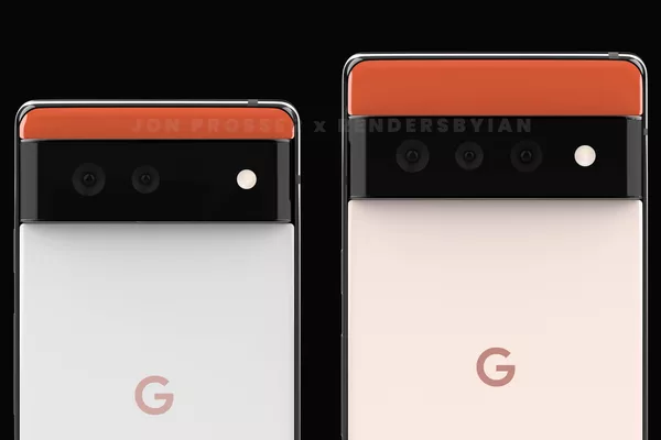 Render del smartphone Google Pixel 6 Render del smartphone Google Pixel 6 - Sputnik Mundo