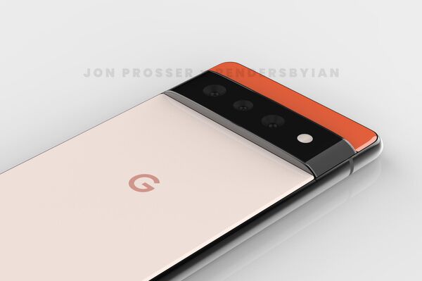 Render del smartphone Google Pixel 6 - Sputnik Mundo