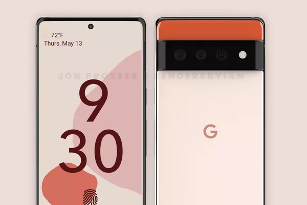 Render del smartphone Google Pixel 6 Render del smartphone Google Pixel 6 - Sputnik Mundo