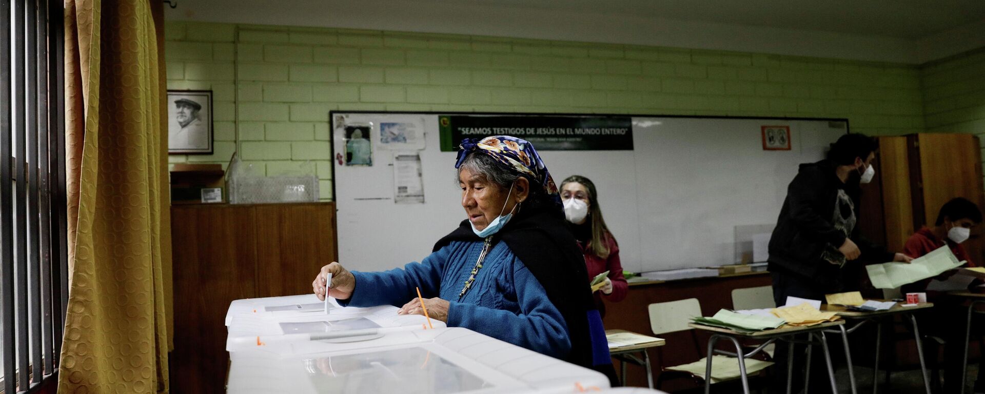 Votación en Chile - Sputnik Mundo, 1920, 16.05.2021