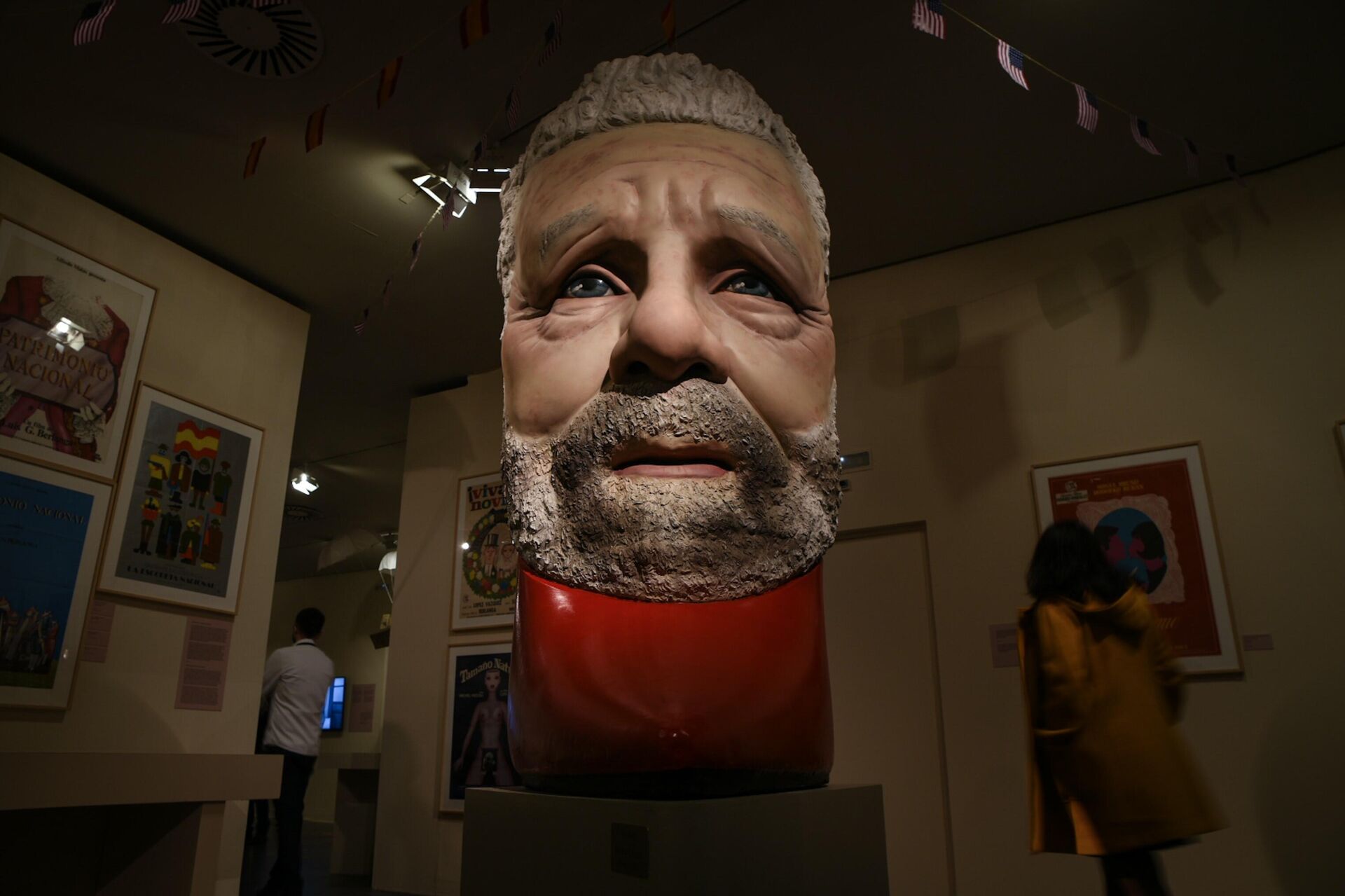 Figura de Luis García Berlanga en una exposición en el Museo de Valencia de la Ilustración y la Modernidad (MuVIM), en Valencia (España) - Sputnik Mundo, 1920, 18.05.2021