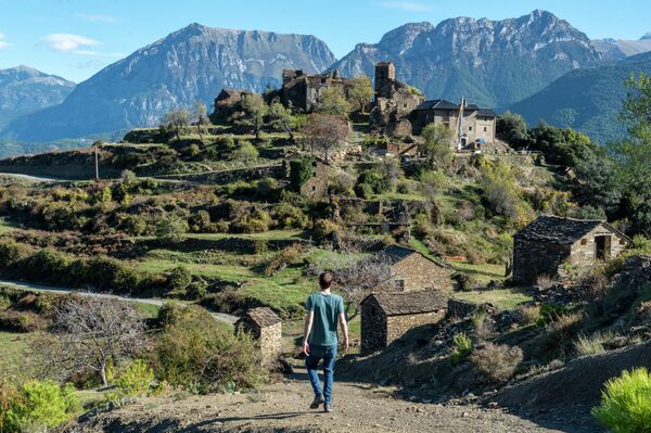 Muro de Bellos (Huesca), pueblo de la comarca de Sobrarbe - Sputnik Mundo