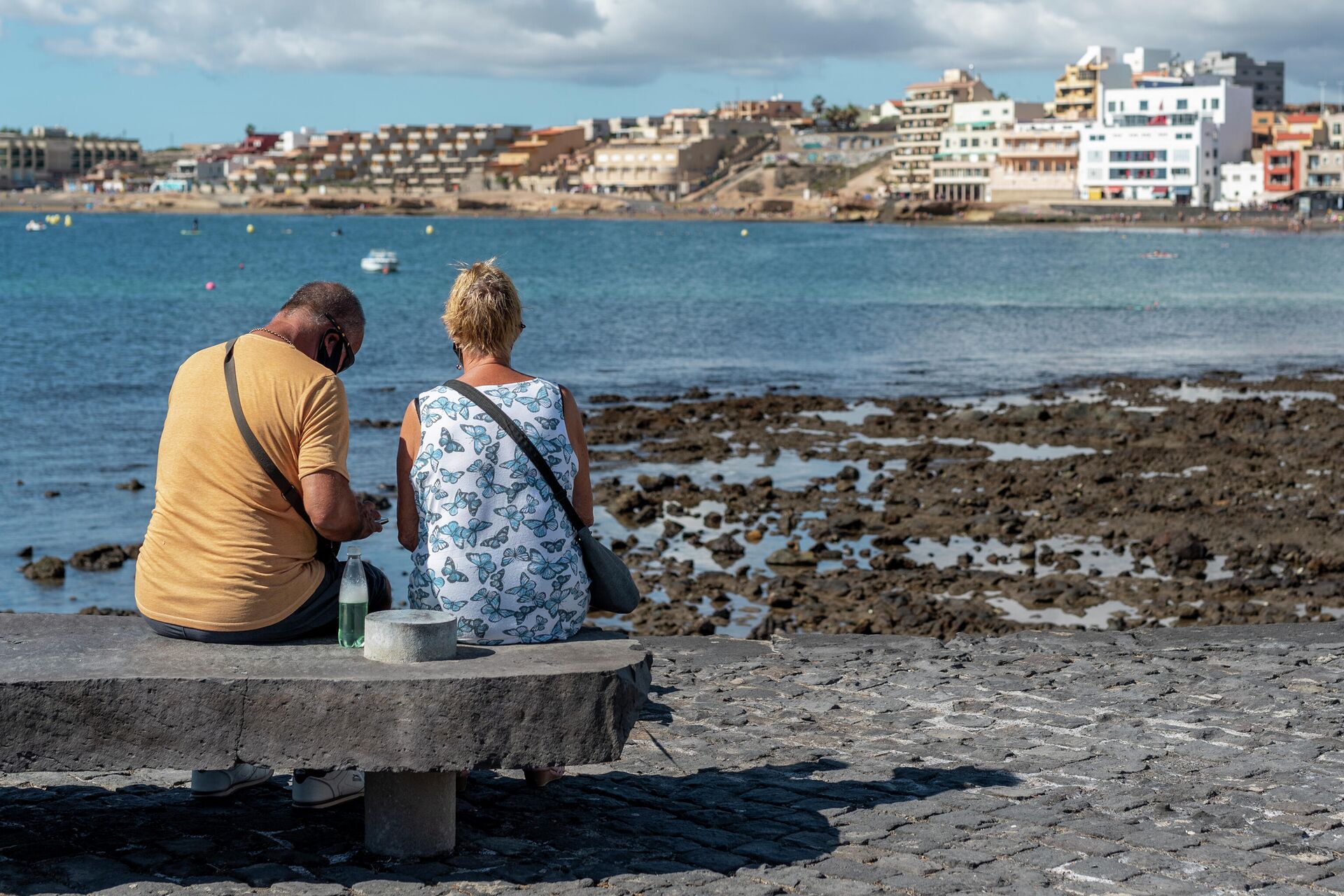 Pareja en El Medano (Tenerife) - Sputnik Mundo, 1920, 18.05.2021