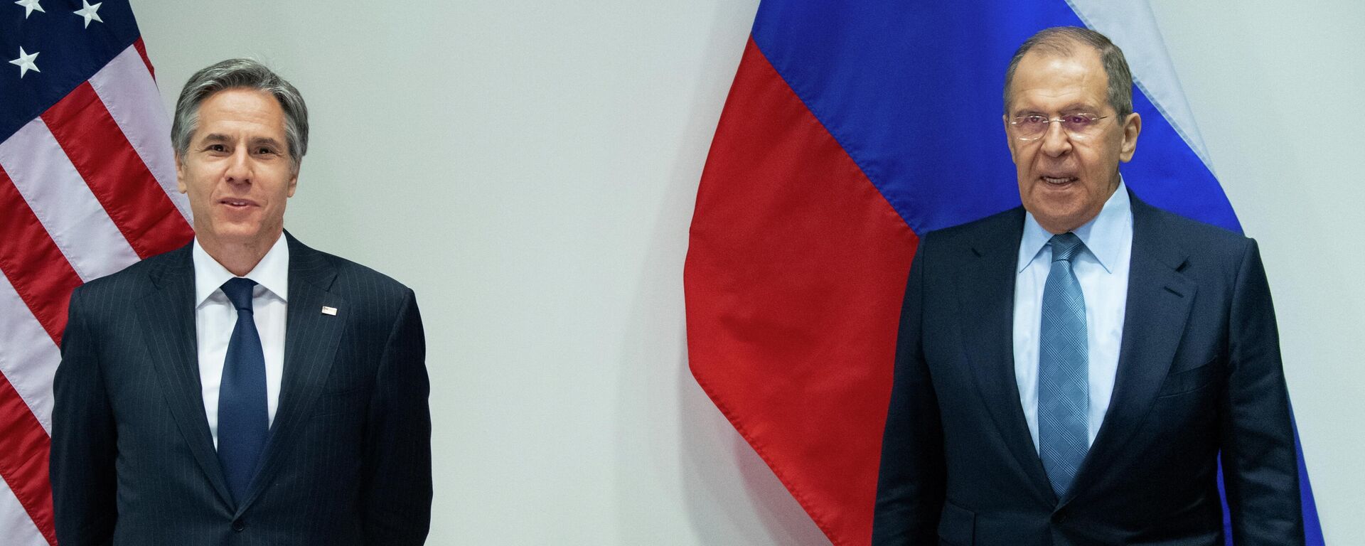 Secretario de Estado de EEUU, Antony Blinken, y ministro de Exteriores ruso, Serguéi Lavrov - Sputnik Mundo, 1920, 20.05.2021