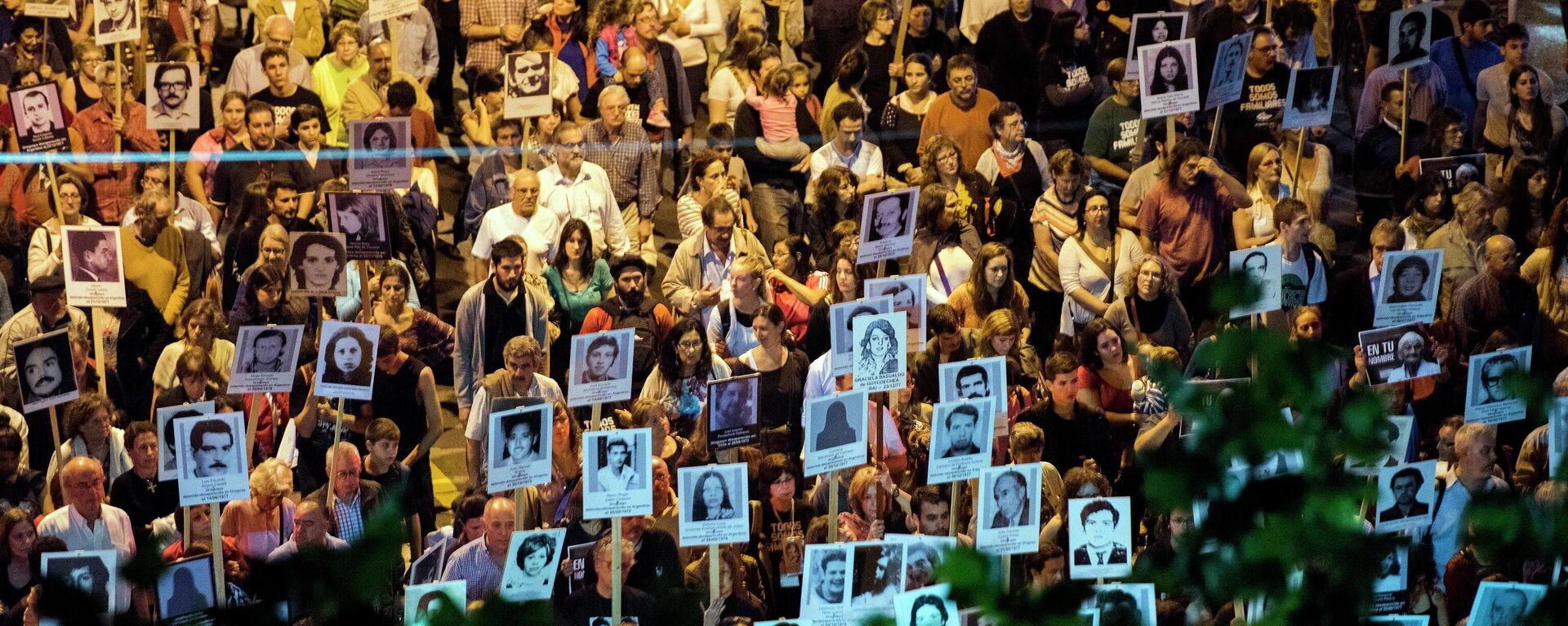 Marcha de silencio en conmemoración de las víctimas de la ditadura en Uruguay  - Sputnik Mundo, 1920, 16.06.2023