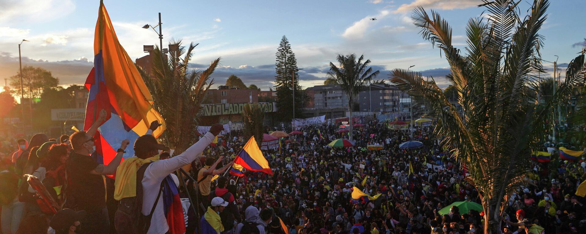 Paro nacional en Colombia - Sputnik Mundo, 1920, 20.05.2021