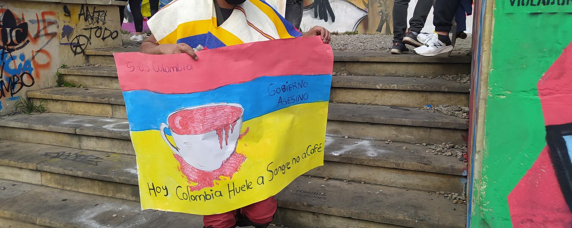 Protestas en Bogotá - Sputnik Mundo, 1920, 20.05.2021