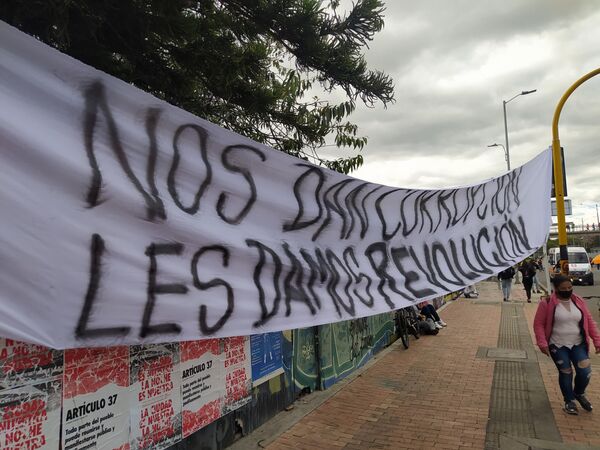 Protestas en Bogotá - Sputnik Mundo