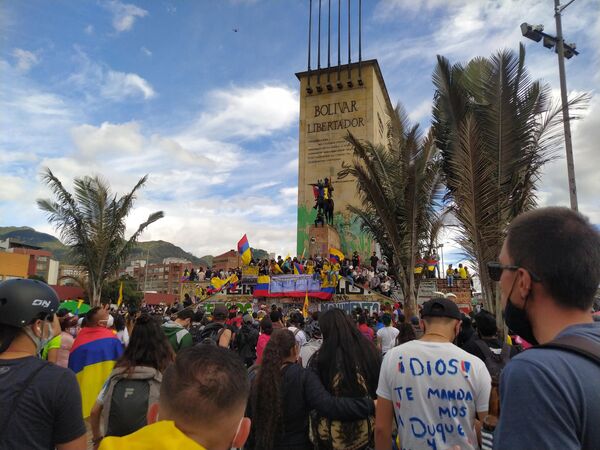 Protestas en Bogotá - Sputnik Mundo