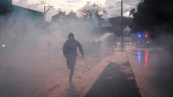 Protestas en Bogotá, Colombia - Sputnik Mundo