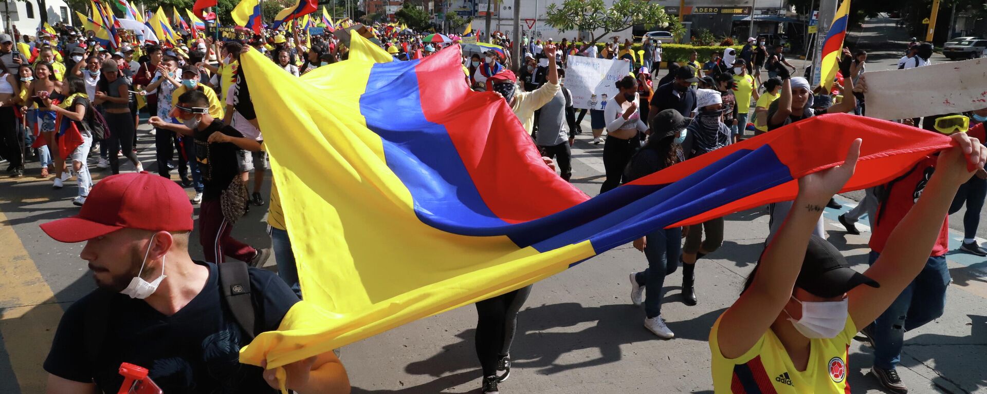 Protestas en Cali, Colombia - Sputnik Mundo, 1920, 20.05.2021