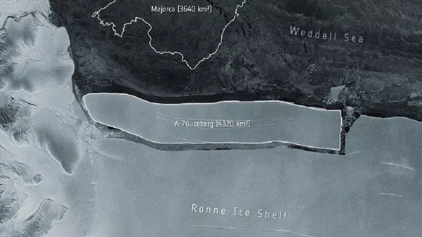 El iceberg A-76 - Sputnik Mundo