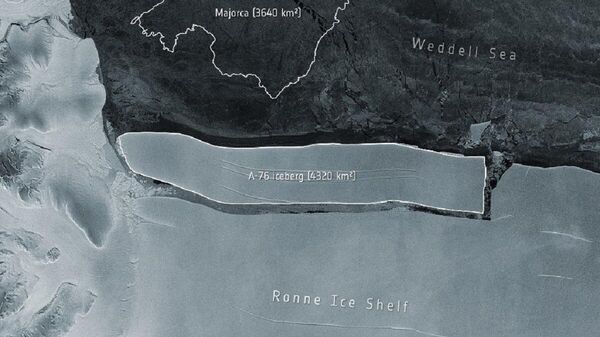 El iceberg A-76 - Sputnik Mundo
