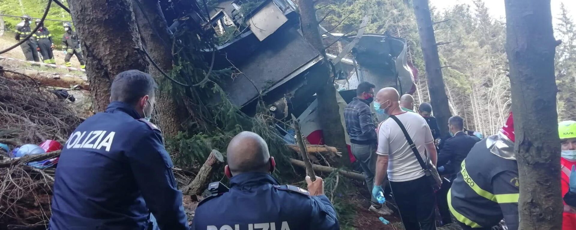 Desplome del teleférico en Italia - Sputnik Mundo, 1920, 24.05.2021