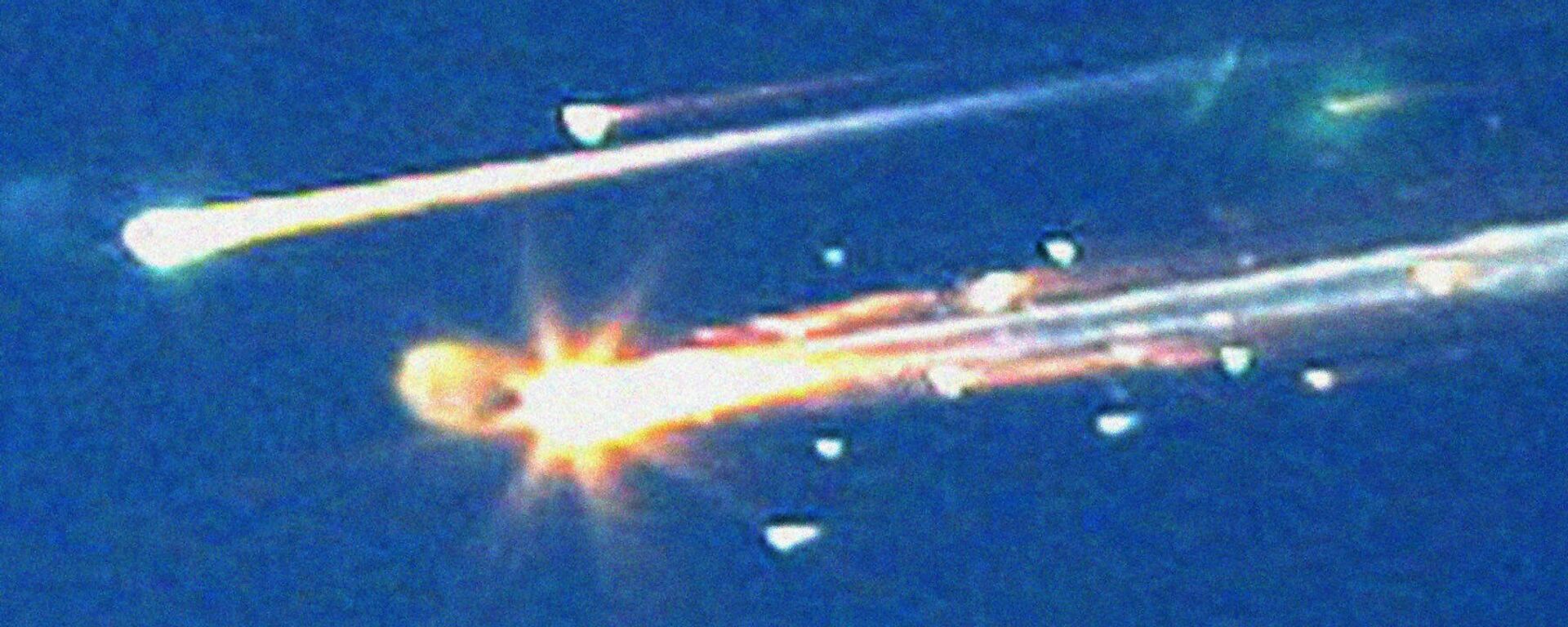 Basura espacial cayendo a la Tierra, foto de archivo - Sputnik Mundo, 1920, 24.05.2021