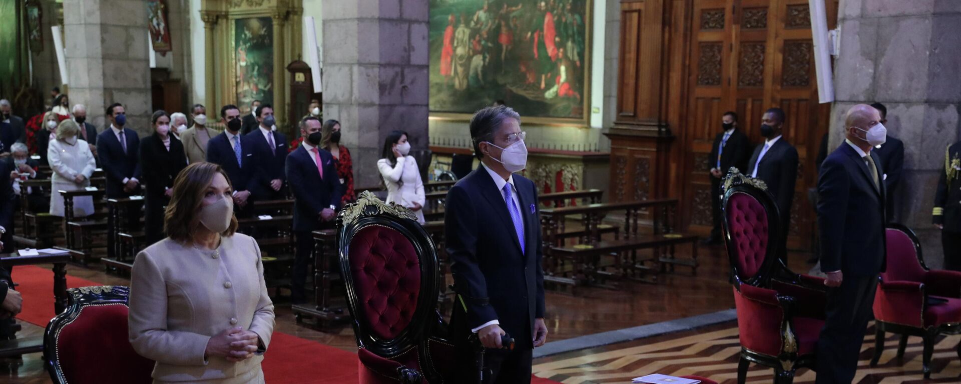 La investidura del nuevo Presidente de Ecuador, Guillermo Lasso - Sputnik Mundo, 1920, 25.05.2021