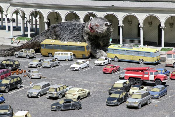 Los turistas que se encuentren en Crimea y deseen visitar el curioso parque de miniaturas tendrán que desembolsar 700 rublos —cerca de 10 dólares— por las entradas. - Sputnik Mundo