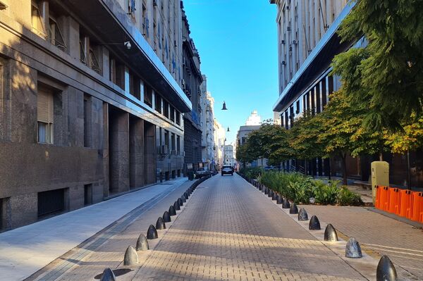 Calles desiertas durante el 25 de Mayo - Sputnik Mundo