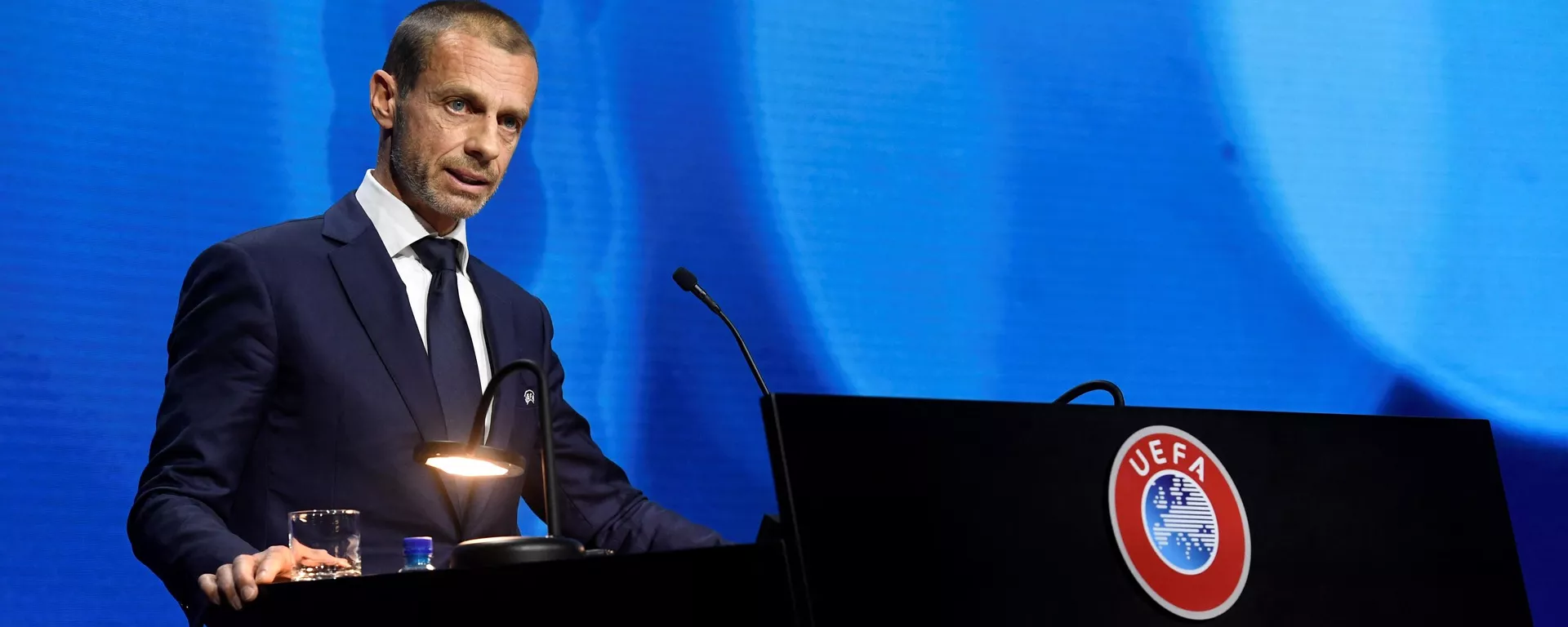 Aleksander Ceferin, presidente de la UEFA Aleksander Ceferin, presidente de la UEFA - Sputnik Mundo, 1920, 26.05.2021