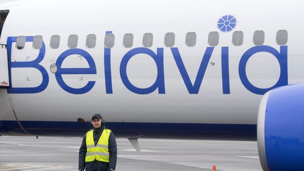 Avión de la aerolínea Belavia  - Sputnik Mundo