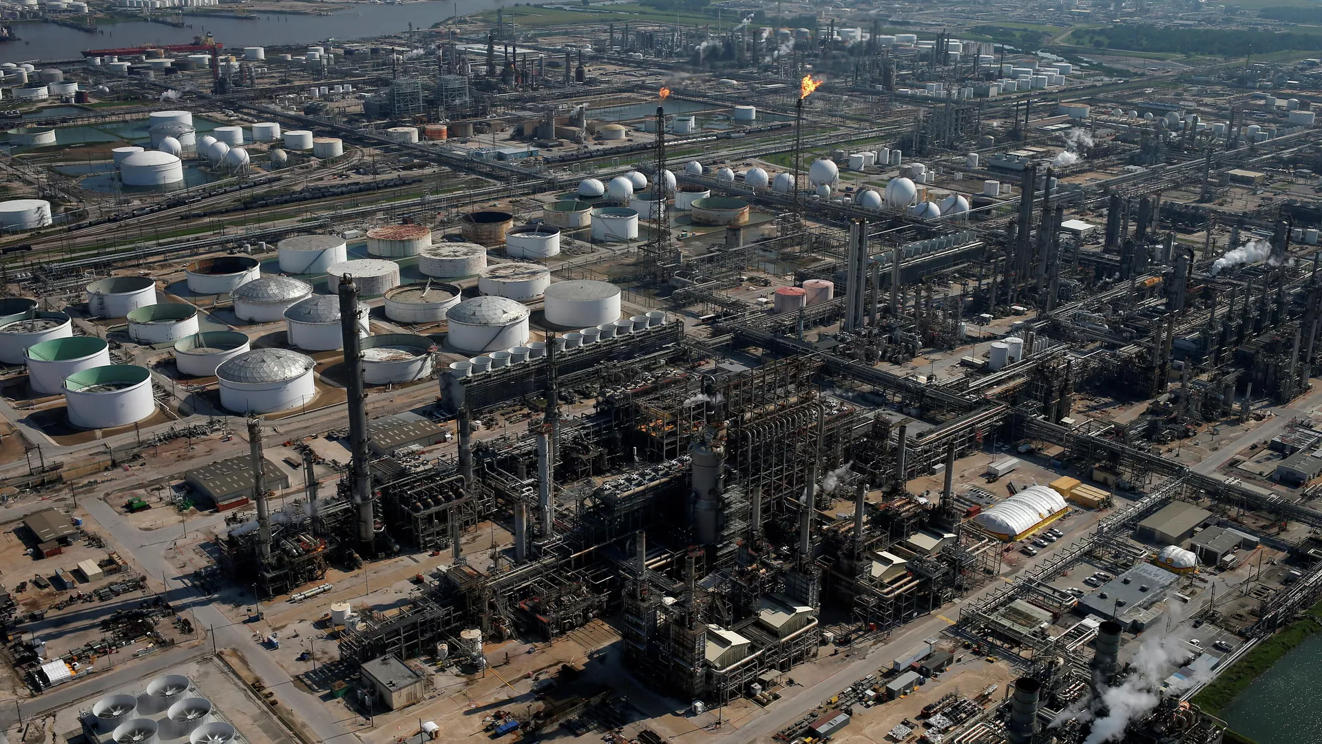 La refinería Deer Park en Texas, EEUU