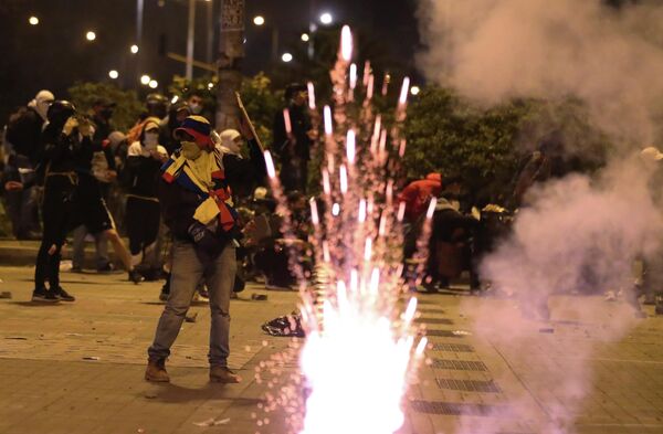 Sin embargo, las movilizaciones siguieron y el 19 de mayo lograron presionar a los congresistas para que archiven el polémico proyecto con el que se planteaba una reforma al sistema de salud. - Sputnik Mundo