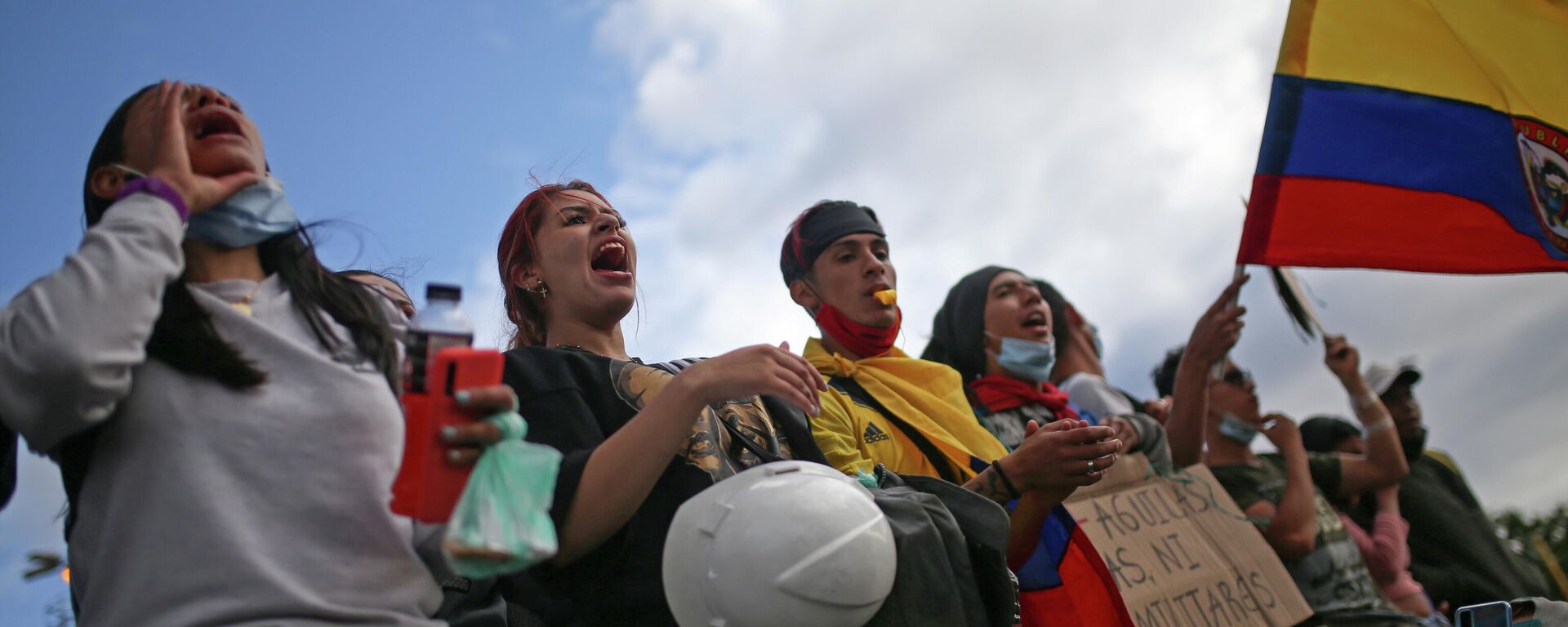 Protestas en Bogotá , Colombia Protestas en Bogotá , Colombia - Sputnik Mundo, 1920, 27.05.2021