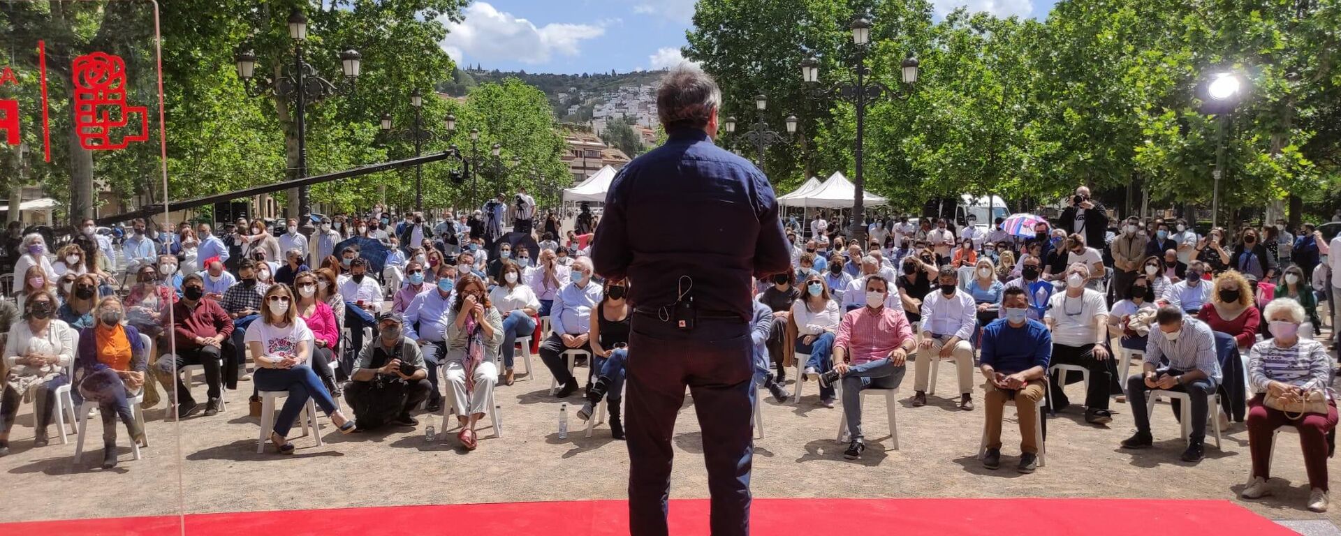 Juan Espadas en acto de presentación de candidatura, Granada - Sputnik Mundo, 1920, 29.05.2021