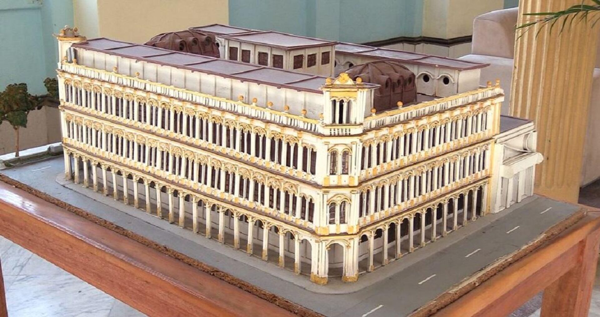 Maqueta de la Escuela Nacional de Ballet de su sede en la avenida capitalina de Prado - Sputnik Mundo, 1920, 29.05.2021