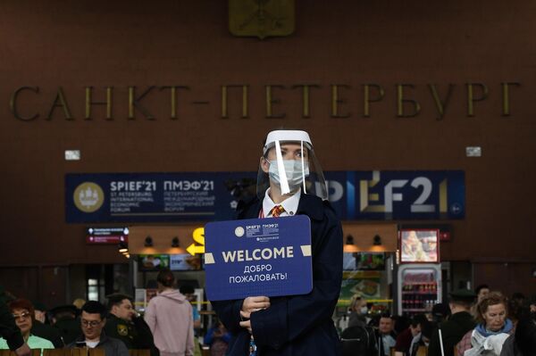 La preparación para el Foro Económico Internacional de San Petersburgo (SPIEF) 2021 - Sputnik Mundo