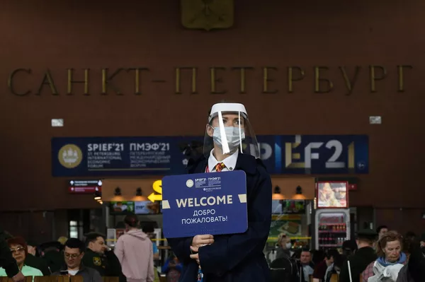 La preparación para el Foro Económico Internacional de San Petersburgo (SPIEF) 2021 - Sputnik Mundo