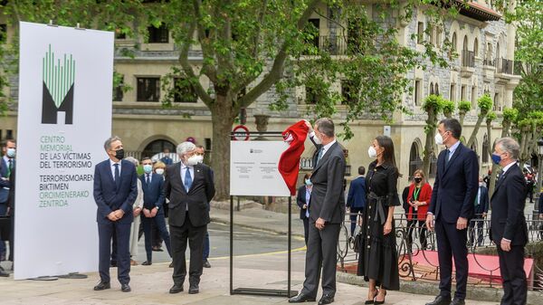 Apertura del Centro Memorial de las Víctimas del Terrorismo en España - Sputnik Mundo