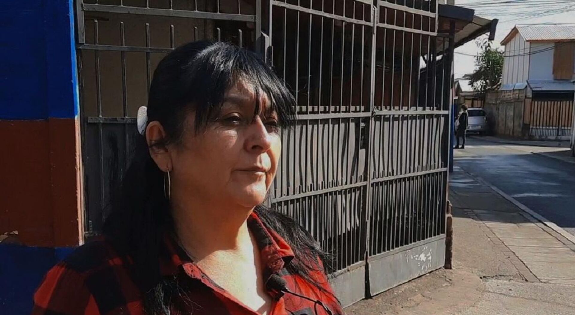 Erika en una calle Lo Hermida en Santiago Erika en una calle Lo Hermida en Santiago - Sputnik Mundo, 1920, 01.06.2021