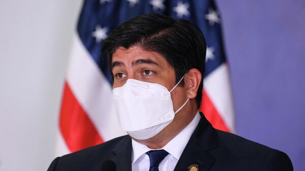 Carlos Alvarado, presidente de Costa Rica - Sputnik Mundo