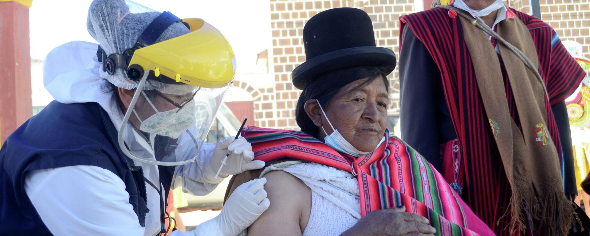 Vacunación contra COVID-19 en Bolivia Vacunación contra COVID-19 en Bolivia - Sputnik Mundo, 1920, 02.06.2021