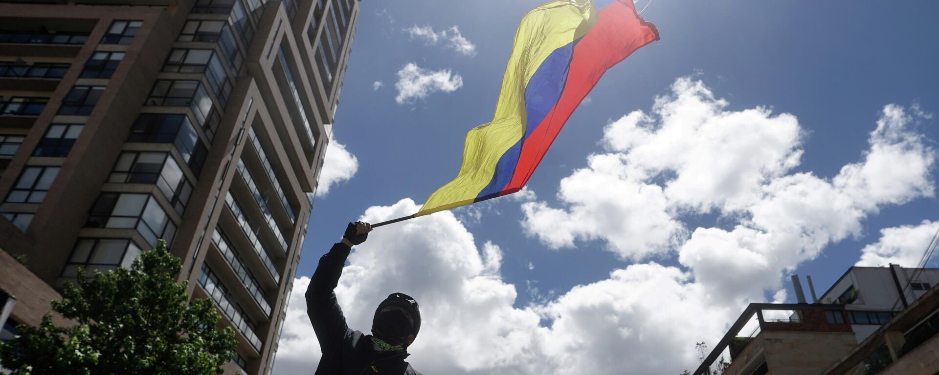 Manifestación en Bogotá, Colombia - Sputnik Mundo, 1920, 03.06.2021