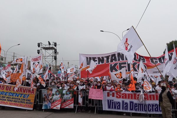 Cierre de campaña de Fujimori - Sputnik Mundo