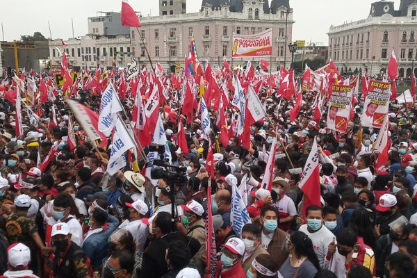 Cierre de campaña de Castillo - Sputnik Mundo