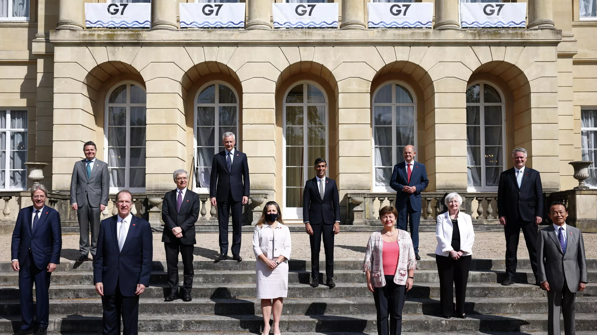 La reunión de los ministros de Finanzas del G7 en Londres, el 5 de junio de 2021 - Sputnik Mundo, 1920, 05.06.2021