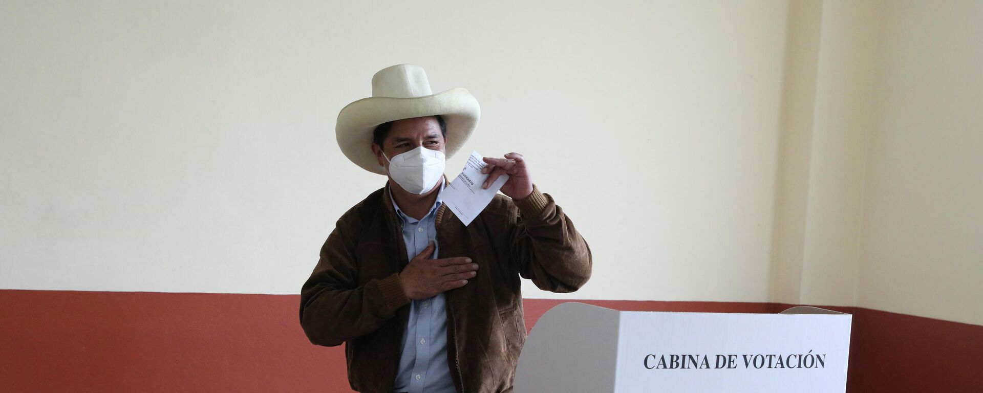 Pedro Castillo, candidato presidencial peruano Pedro Castillo, candidato presidencial peruano - Sputnik Mundo, 1920, 06.06.2021