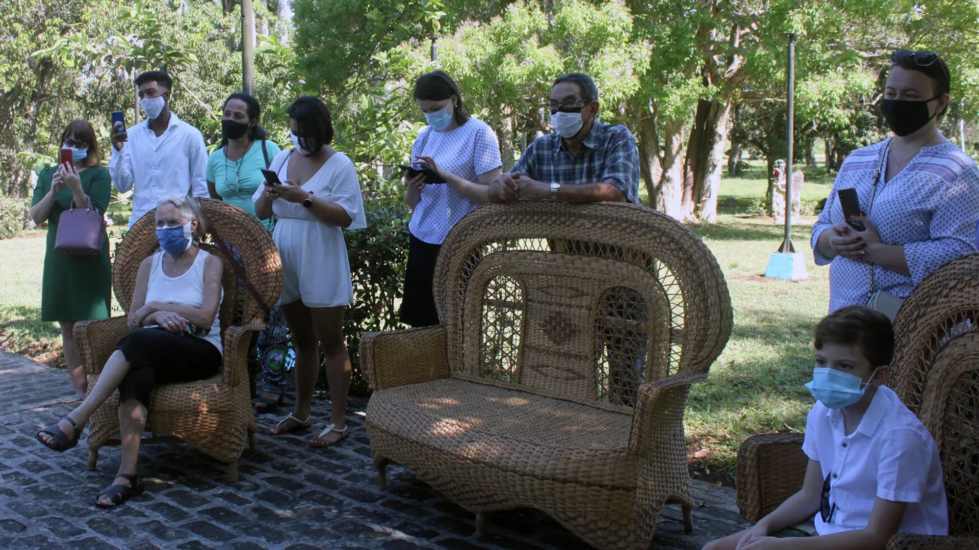 Participantes en acto en Cuba por el Día de la Lengua Rusa