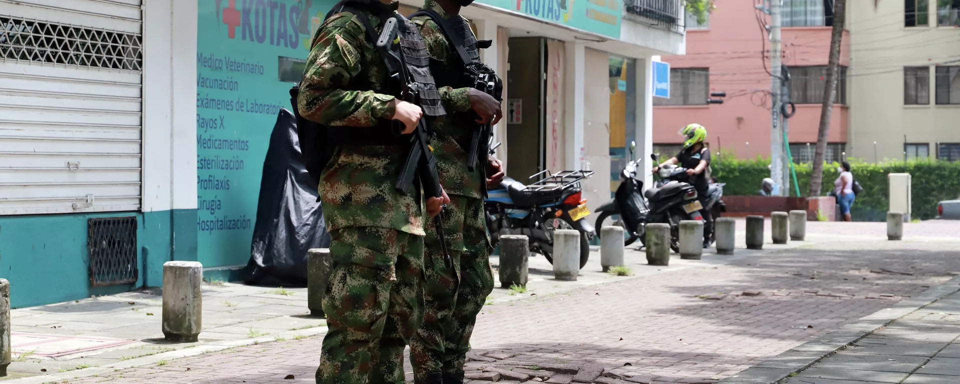 Militares en Cali, Colombia - Sputnik Mundo, 1920, 09.06.2021