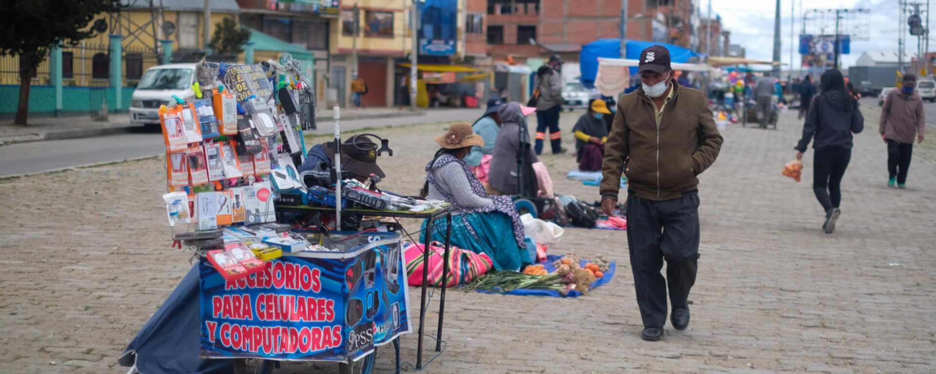 Venta ambulante en Bolivia - Sputnik Mundo, 1920, 08.06.2021